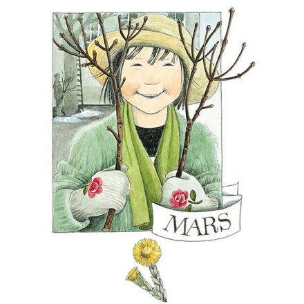 Mars Linneas månadskort