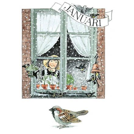 Januari Linneas månadskort