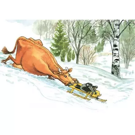 Mamma Mu hjälper till