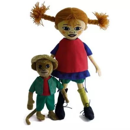 Pippi och herr Nilsson dockorna