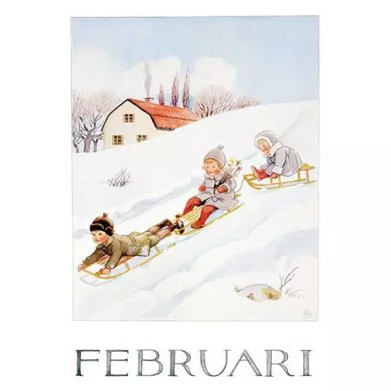 Februari Årets saga Beskow