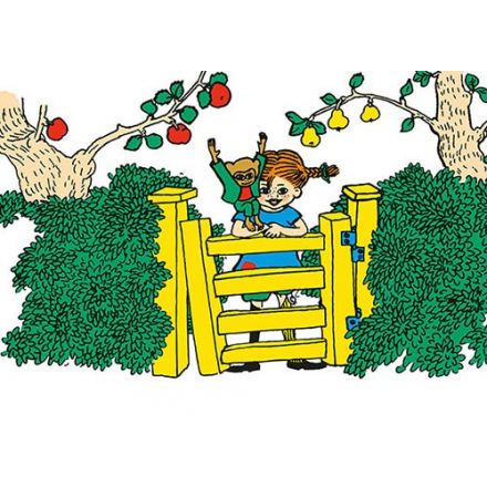 Pippi Långstrump, grind