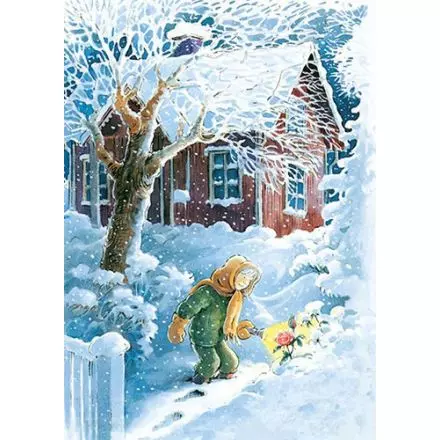 Pomonas rosenbok, vinter