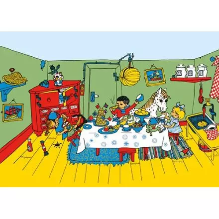 Pippi Inbjudningskort