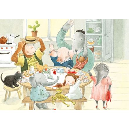 Lilla Kotten inbjudningskort