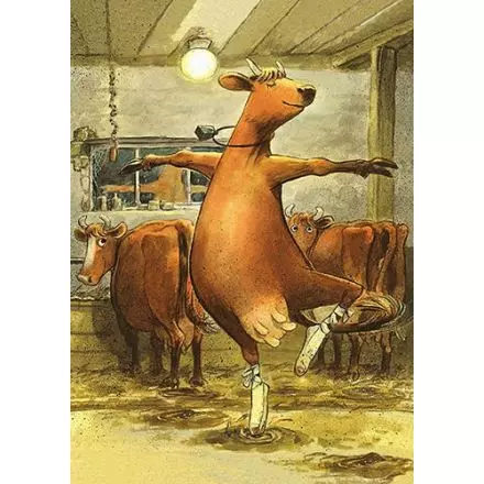 Mamma Mu dansar balett A4