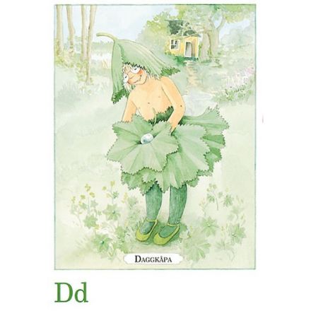 Daggkåpa, Majas alfabet