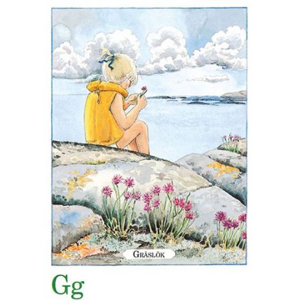 Gräslök, Majas alfabet