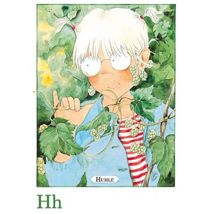 Humle, Majas alfabet