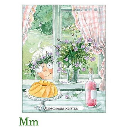 Midsommarblomster, Majas alfab