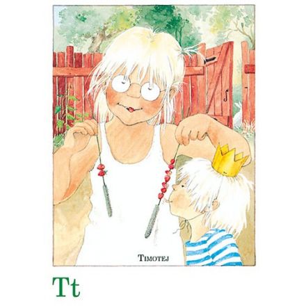 Timotej, Majas alfabet