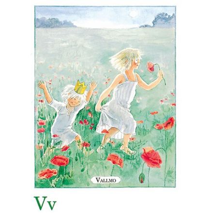 Vallmo, Majas alfabet