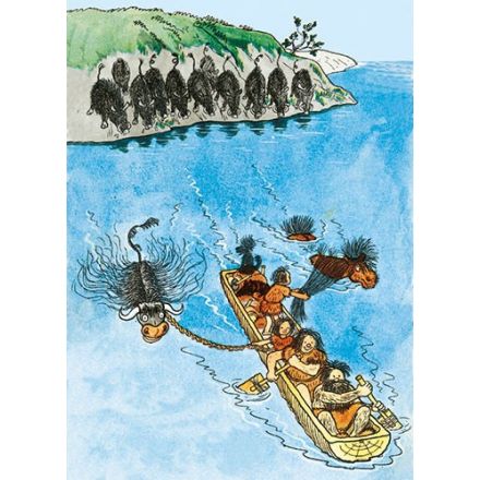 Barna Hedenhös båten