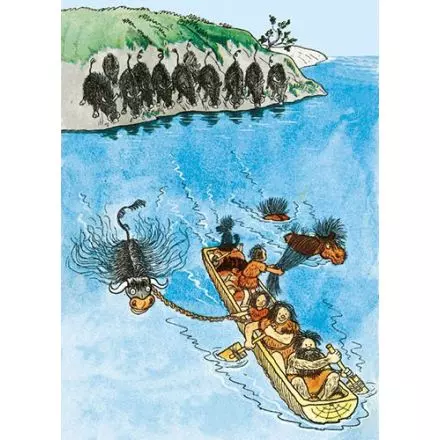 Barna Hedenhös båten