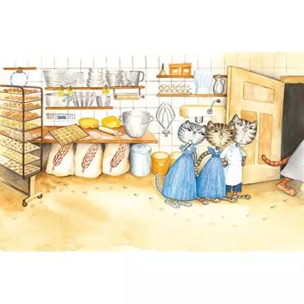 Konstapel Katt kräver kakor