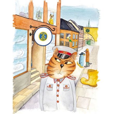 Konstapel Katt kräver kakor