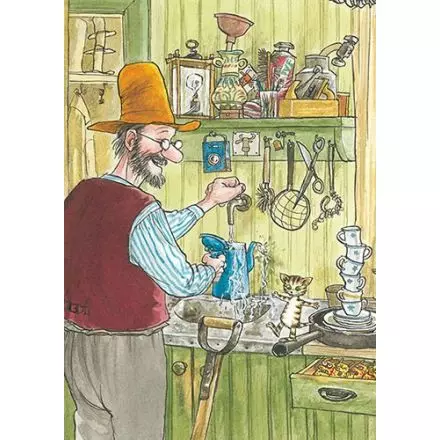 När Findus var liten Köksbänk