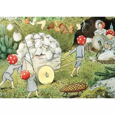 Tomtebobarnen kärra