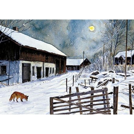 Räv i månsken Jansson