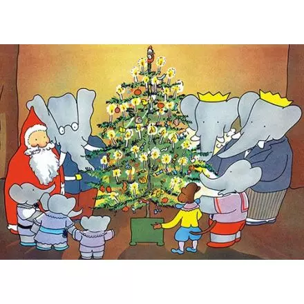 Babar och jultomten