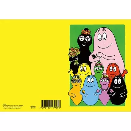 Barbapapa - dubbelkort