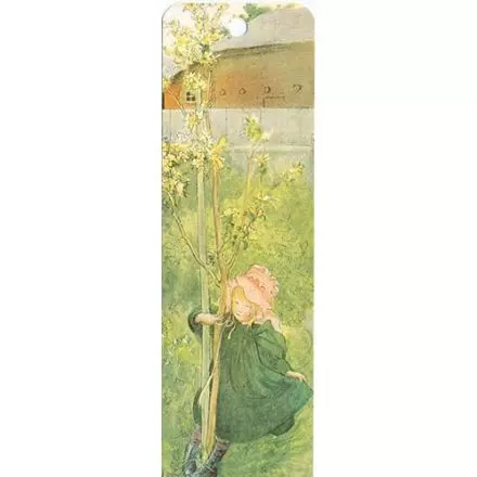 Carl Larsson äppelblom bokmärk