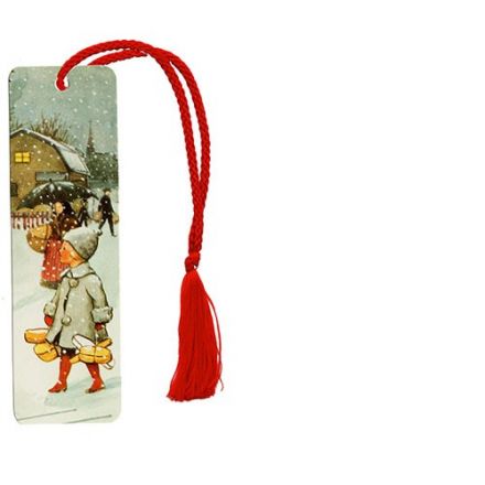 Årets saga December bokmärke