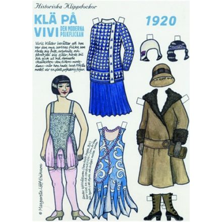 Vivi 1920 klippdocka