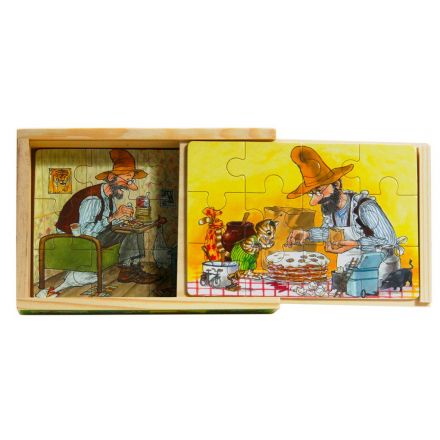 Findus 4 x träpussel