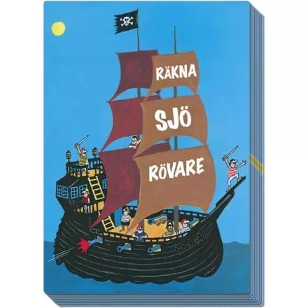 Räkna Sjörövare kortspel