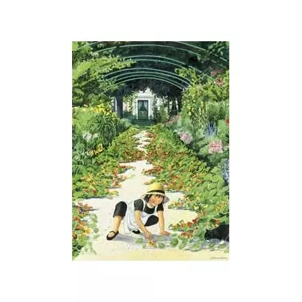 Linnea i trädgård, krassegång