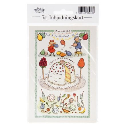 Barnkalas Ramel Inbjudningskor