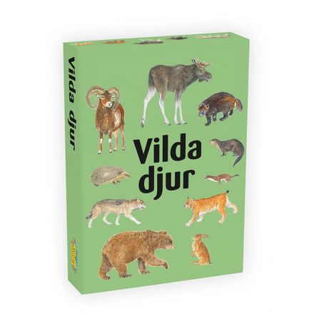Vilda djur kortspel