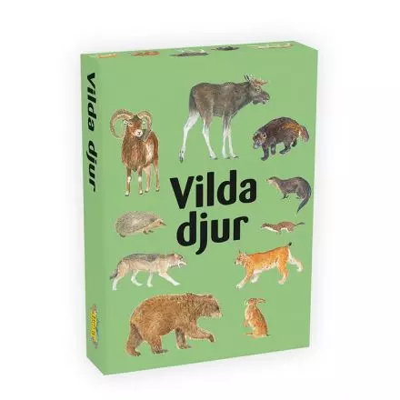 Vilda djur kortspel