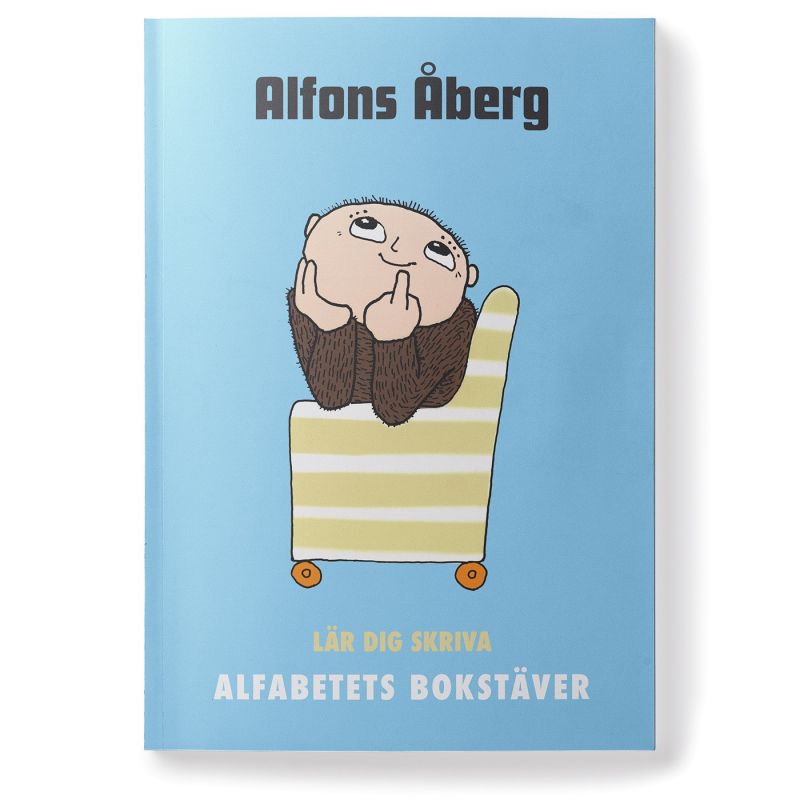 Lär dig skriva alfabetets bokstäver - Alfons Åberg