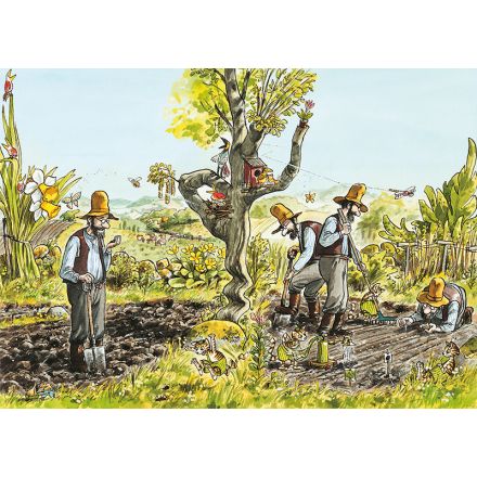 Pettson i grönsakslandet Affisch