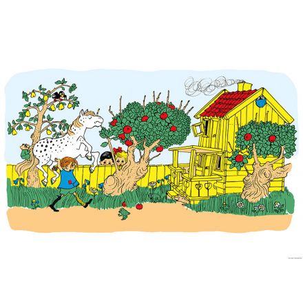 Pippi Villa Villekulla affisch