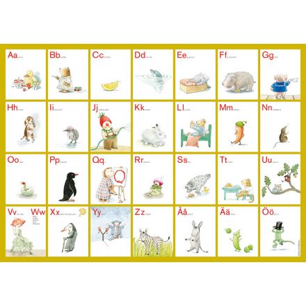 ABC sa lilla t affisch