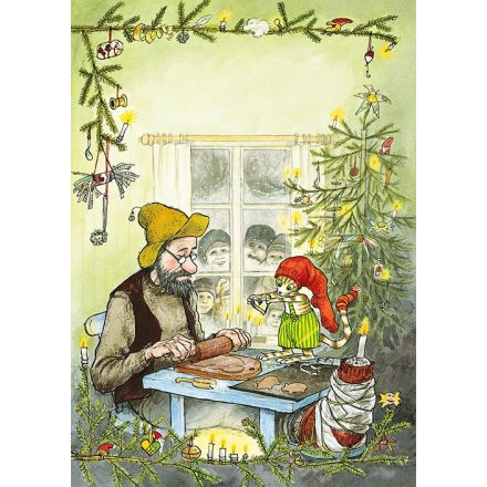 Pettson julbesök, bakar