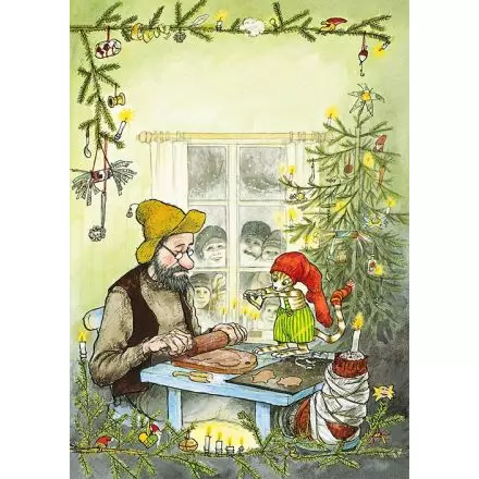 Pettson julbesök, bakar