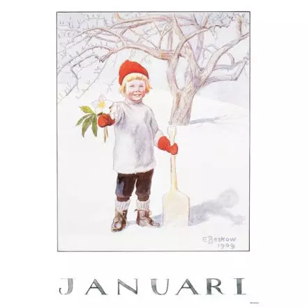 Månadsbild - Januari, Beskow