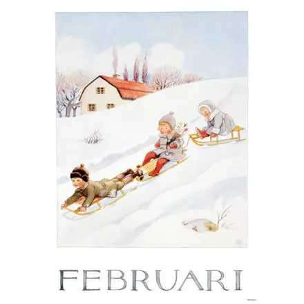 Månadsbild - Februari, Beskow
