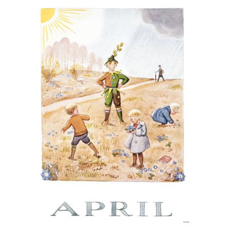 Månadsbild - April, Beskow