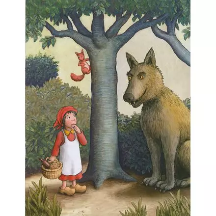 Rödluvan och vargen