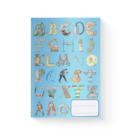 ABCD Skrivhäfte Lepp