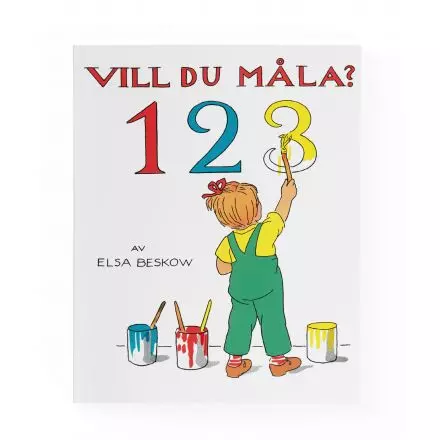 Vill du måla? 123 målarbok