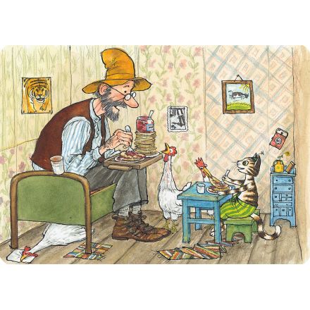 Findus äter - underlägg