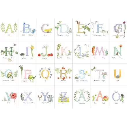 Majas ABC underlägg