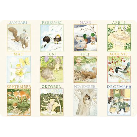 Ellens månadsbilder underlägg