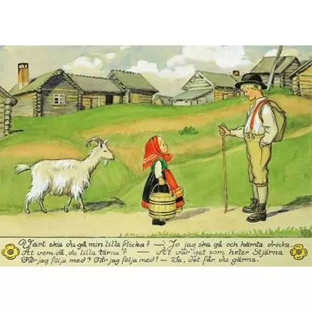 Vart ska du gå min lilla flick